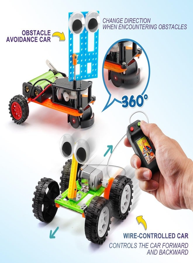 Yutin STEM Kits for Kids Age 8-10, Science Robot Building Kits for Boys Crafts 8-12, STEM Toys for Ages 8-13, Kids Science Experiments 9-12, Engineering Projects for 8 9 10 12-14 Year Old Boys Girls Gift - Image 3